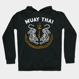 Muay Thai Tiger Sak Yant Tattoo Kickboxing Thailand Hoodie